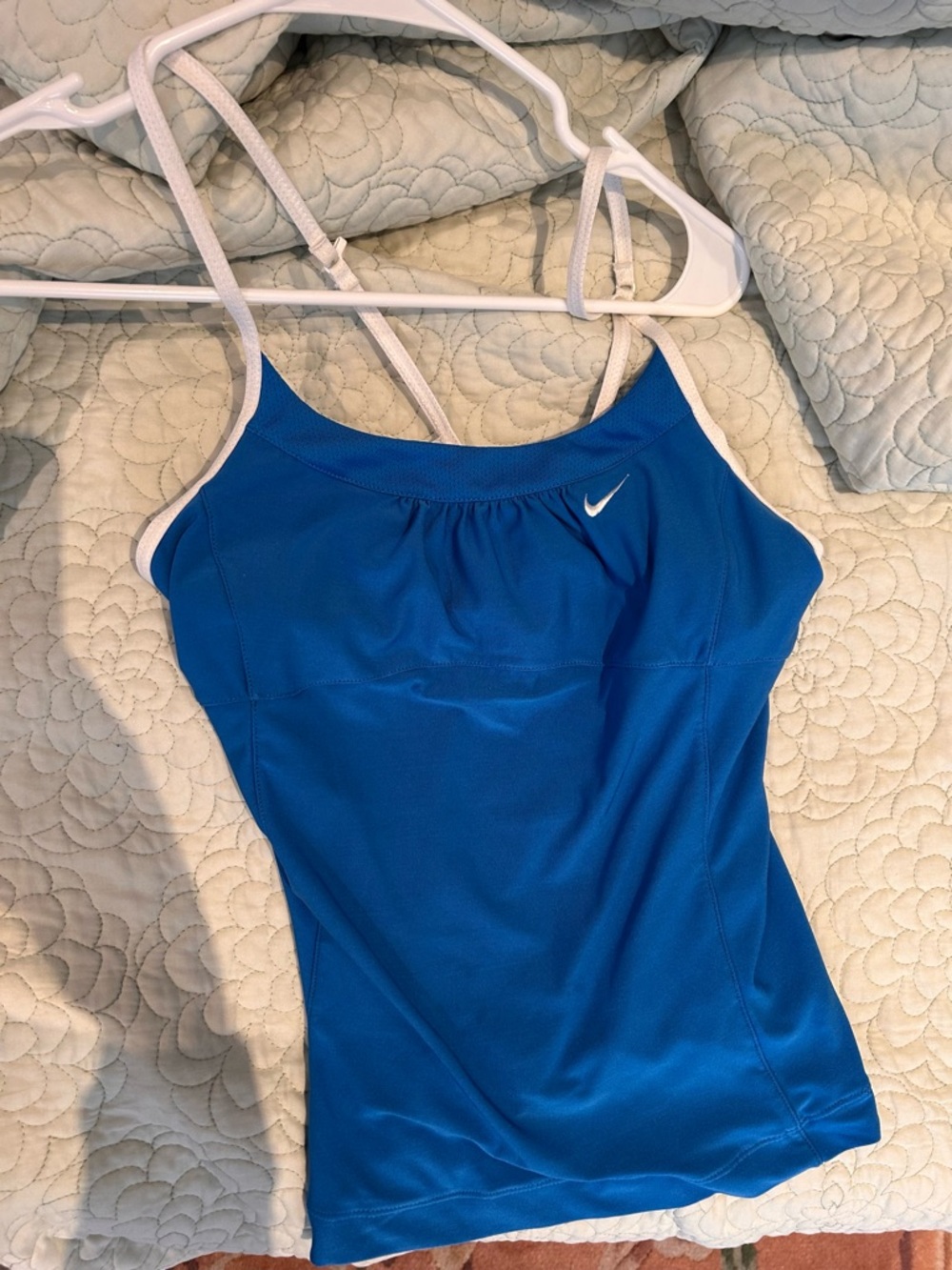 Vintage Nike Women’s Blue Racerback Tennis Tank